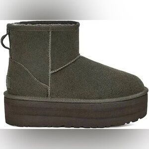 Ugg Women’s Mini Platform Boot in Forest Night